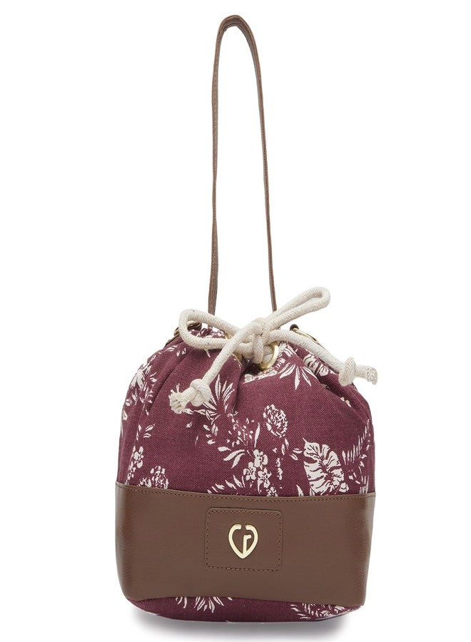 كابريس حقيبة كتف كبيرة من كابريس للنساء، طراز كيندال إس بي، لون عنابي - Image 1